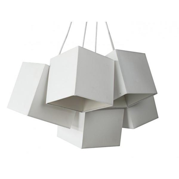 White Square Cluster Pendant Lights | innovatec Melbourne, Sydney, Brisbane, Adelaide & Perth
