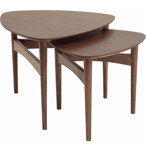 Set of 2 - Poet Coffee Tables - Walnut