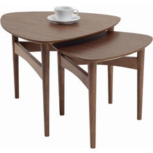 Set of 2 - Poet Coffee Tables - Walnut