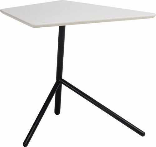 Kief Side Table - Black + White