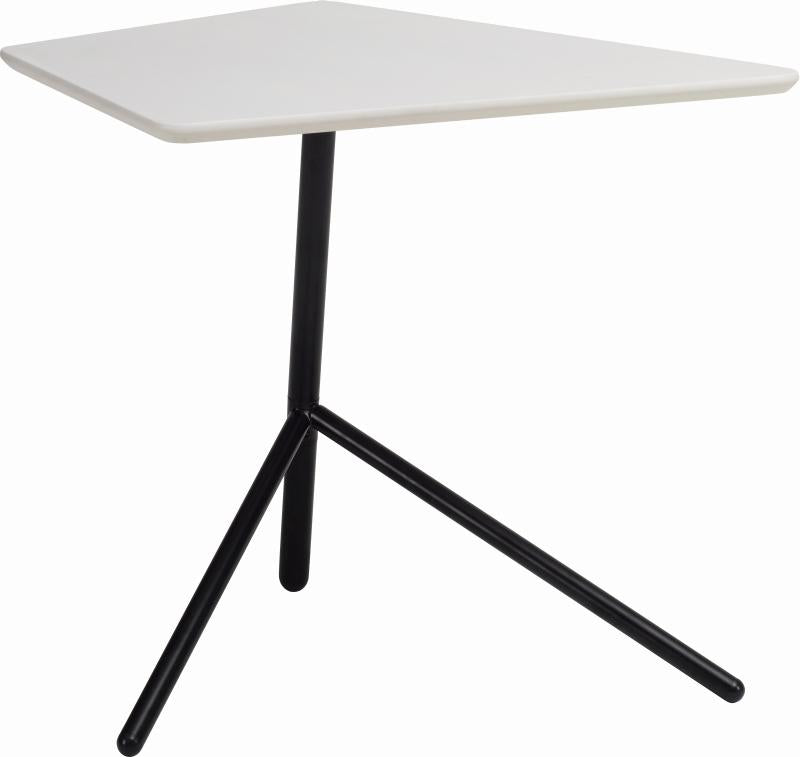 Kief Side Table - Black + White