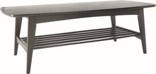 Hubie Coffee Table - 120cm - Black Ash