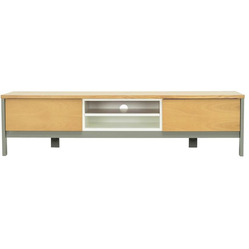 Jarvy Wood Entertainment Unit in Natural Finish | innovatec Melbourne, Sydney, Brisbane, Adelaide & Perth