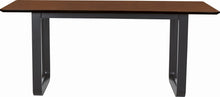 Icon Dining Table - 180cm - Black Ash + Walnut Laminate