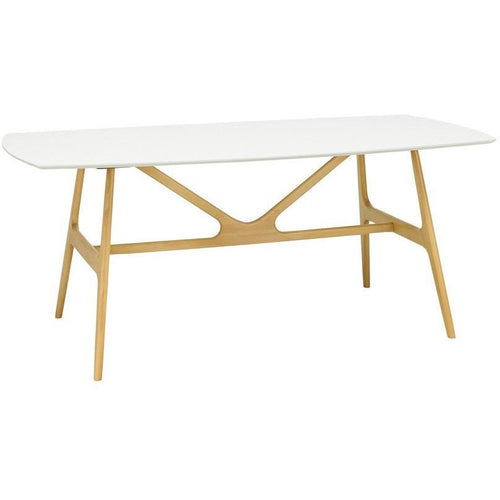 Fila White 6 Seater Dining Table | innovatec Melbourne, Sydney, Brisbane, Adelaide & Perth