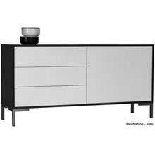 Randy Sideboard in White and Yellow | innovatec Melbourne, Sydney, Brisbane, Adelaide & Perth