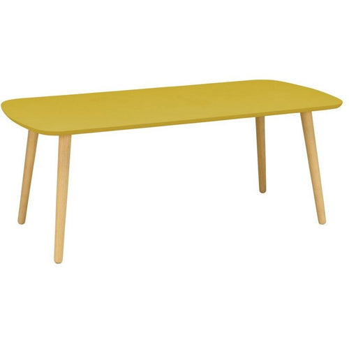 Banji Yellow Coffee Table - Angle | innovatec Melbourne, Sydney, Brisbane, Adelaide & Perth