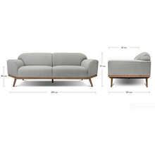 VOLT 3 Seater Sofa - Grey