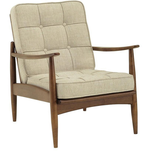 Ripon Danish Armchair in Almond - Front View | innovatec Melbourne, Sydney, Brisbane, Adelaide & Perth