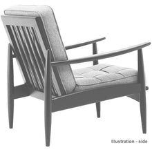Ripon Danish Armchair in Almond - Back View | innovatec Melbourne, Sydney, Brisbane, Adelaide & Perth