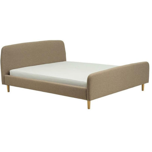 Guido Queen Bed in Light Brown | innovatec Melbourne, Sydney, Brisbane, Adelaide & Perth