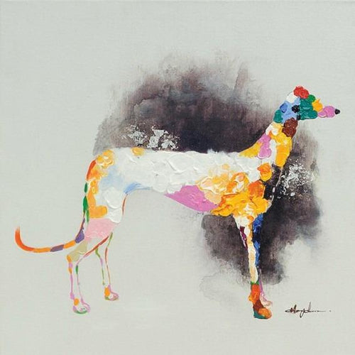 Greyhound Oil Painting | innovatec Melbourne, Sydney, Brisbane, Adelaide & Perth
