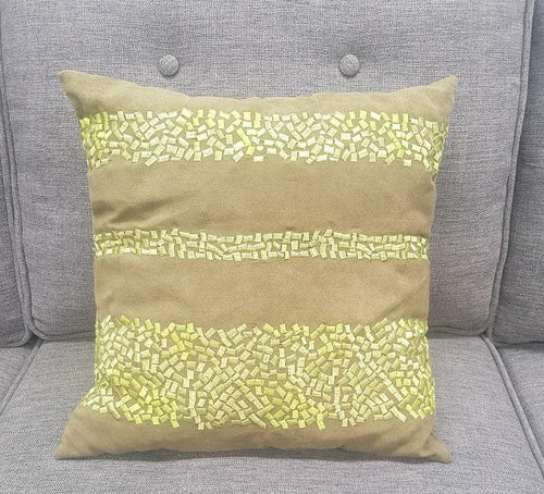 Clearance Couch Cushions - Green Stripes