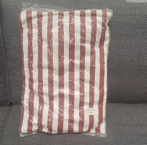 Couch Cushions - Red and White