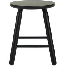 Olga Retro Wooden Stool in Black | innovatec Melbourne, Sydney, Brisbane, Adelaide & Perth
