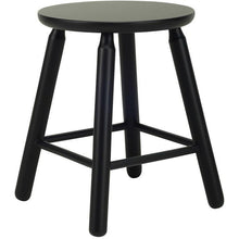 Olga Retro Wooden Stool in Black | innovatec Melbourne, Sydney, Brisbane, Adelaide & Perth