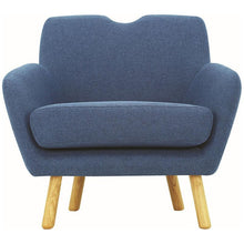 Wagon Lounge Chair - Midnight Blue - Royaal Range