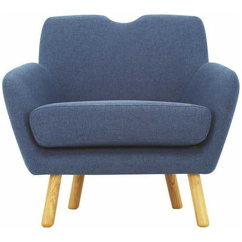 Wagon Lounge Chair - Midnight Blue - Royaal Range