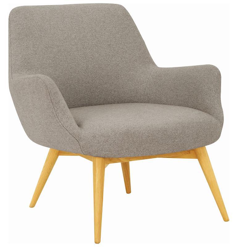 Berlingo Lounge Chair - Dolphin Grey - Royaal Range