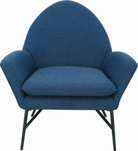 Lavinda Lounge Chair - Midnight Blue - Royaal Range