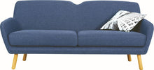 Wagon 3 Seater Sofa - Midnight Blue - Royaal Range