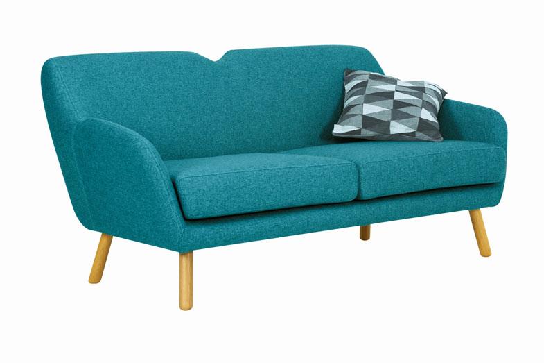 Wagon 3 Seater Sofa - Nile Green - Royaal Range