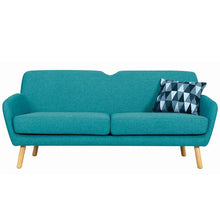 Wagon 3 Seater Sofa - Nile Green - Royaal Range