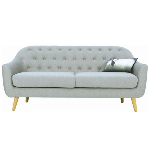 Senku 3 Seater Sofa - Grey - Royaal Range