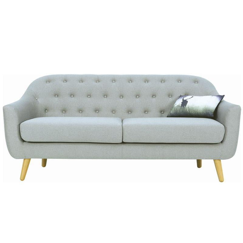 Senku 3 Seater Sofa - Grey - Royaal Range