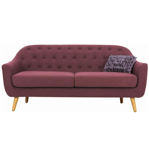 Senku 3 Seater Sofa - Orchid - Royaal Range