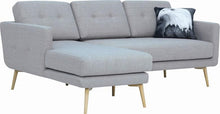 Stream 3 Seater Sofa with Left Chaise - Timberwolf - Royaal Range