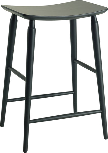 Hester Counter Stool - Charcoal Grey