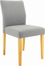 Ladee Dining Chair - Oak + Silver