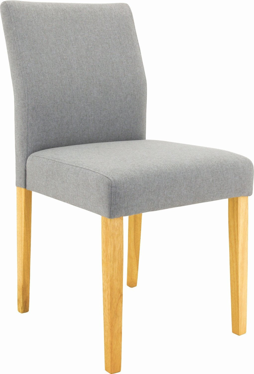 Ladee Dining Chair - Oak + Silver