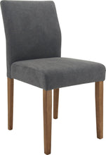 Ladee Dining Chair - Cocoa + Dark Grey