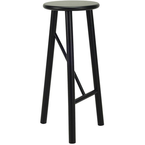 Elka Wooden Bar Stool in Black | innovatec Melbourne, Sydney, Brisbane, Adelaide & Perth