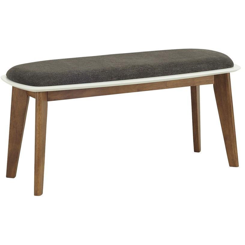 Arthur Upholstered Bench Seat in Taupe Grey | innovatec Melbourne, Sydney, Brisbane, Adelaide & Perth