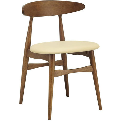 Telyn Dining Chair - Cocoa + Cream