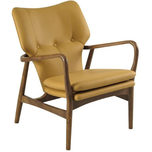 Uta Caramel Retro Lounge Chair | innovatec Melbourne, Sydney, Brisbane, Adelaide & Perth Australia