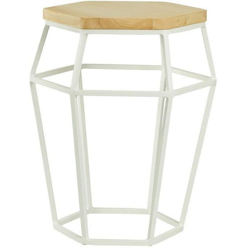 Ford Occasional Table-Stool in Oak and White | innovatec Melbourne, Sydney, Brisbane, Adelaide & Perth Australia