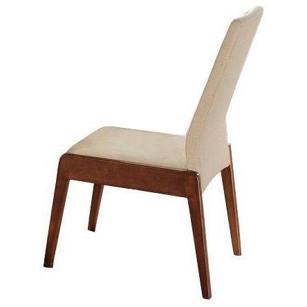 Cella Dining Chair - Walnut + Beige
