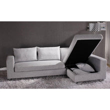 Jackie Sofa Bed with Chaise Storage - Cutout | Modern Furniture Melbourne, Sydney, Brisbane, Adelaide & Perth