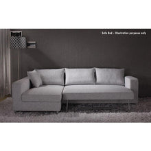 Darcy Dark Grey Sofa Bed - Open | innovatec Melbourne, Sydney, Brisbane, Adelaide & Perth