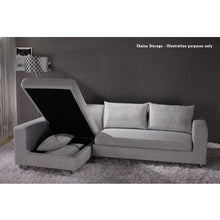 Darcy Dark Grey Sofa Bed - Chaise Storage | innovatec Melbourne, Sydney, Brisbane, Adelaide & Perth