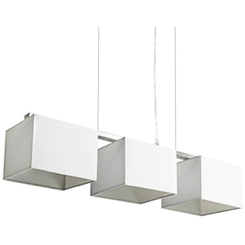 White Square Trio Pendant Lights | innovatec Melbourne, Sydney, Brisbane, Adelaide & Perth