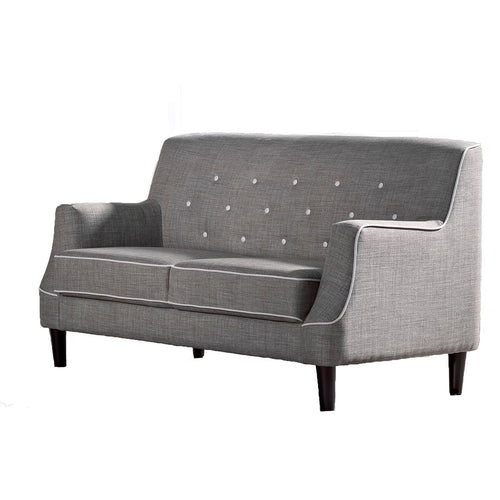 Retro  2 Seater in Grey   | Modern Furniture Melbourne Sydney Brisbane Adelaide Perth