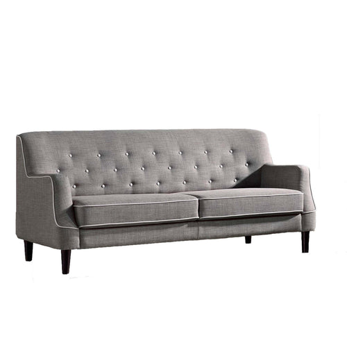 Retro  3 Seater in Grey   | Modern Furniture Melbourne Sydney Brisbane Adelaide Perth