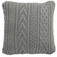 Light Grey Cable Knit Cushion | innovatec Melbourne, Sydney, Brisbane, Adelaide and Perth