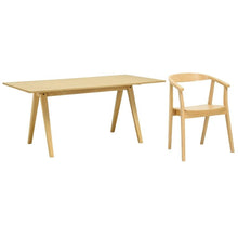 Varden Natural Table with Avice Chairs
