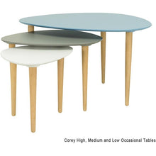 Corey Medium Occasional Table in White | innovatec Melbourne, Sydney, Brisbane, Adelaide & Perth